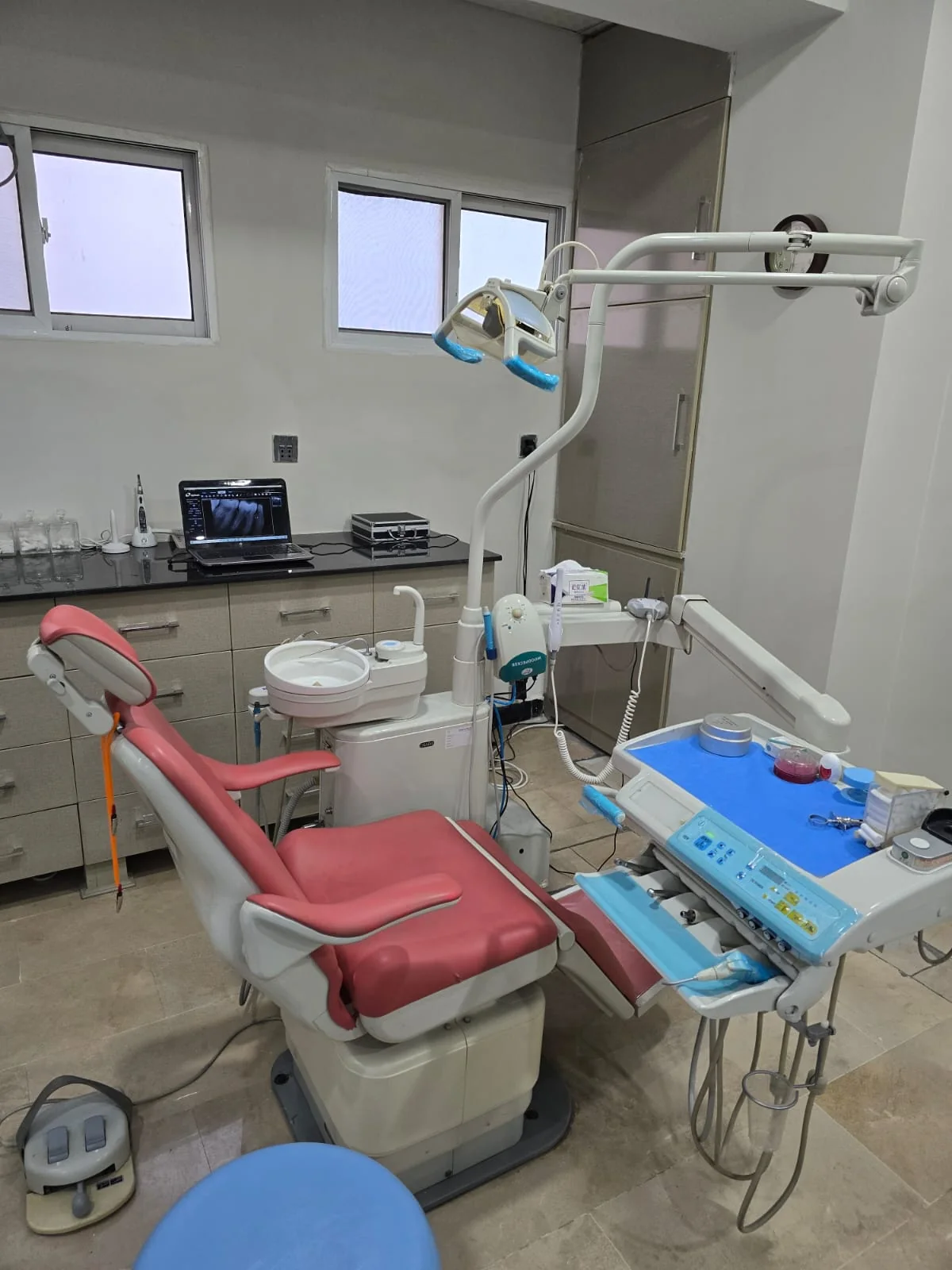 Treatment room at Family Dental Clinic, Nasir Bagh Road, Peshawar